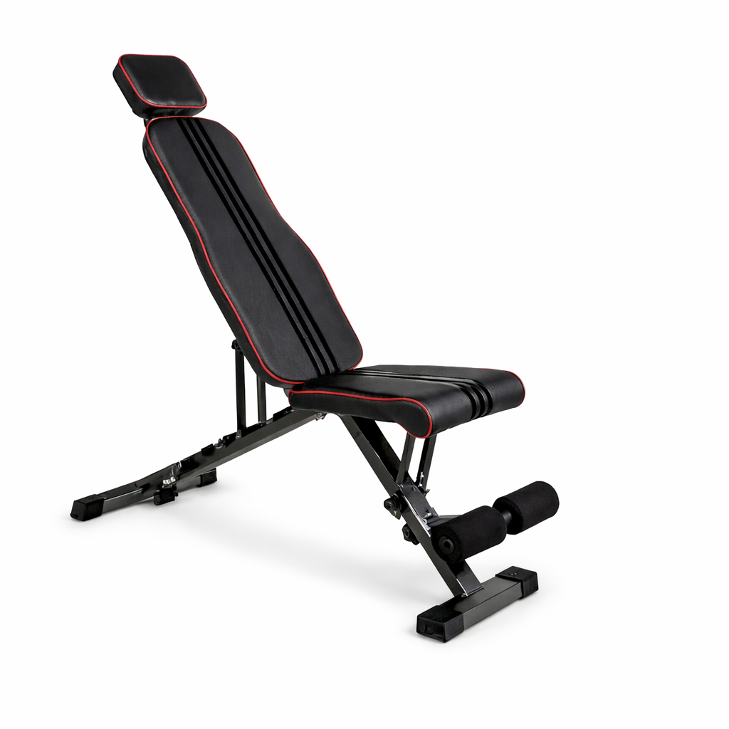 Banc de Musculation Réglable Pliable – Banc Multifonction